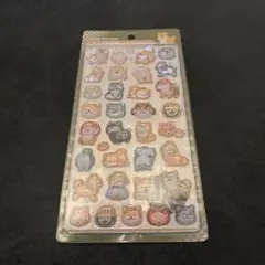 ボンボンドロップシール　和柄　柴犬