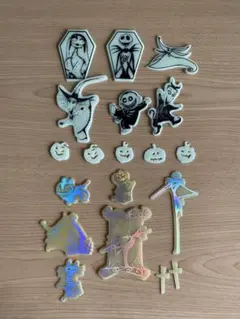 夜行ステッカー　 ナイトメア・ビフォア・クリスマス