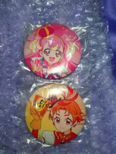 カップ飯特典プリキュア缶バッチ