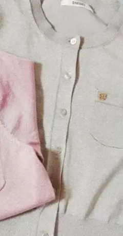 ♥snidel 新品♥✿カーディガン✿【シルバー】