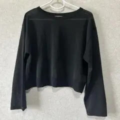 シアートップス　L 黒