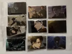 進撃の巨人リヴァイ二百景 スクエア缶バッジまとめセット③