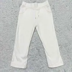 【即購入OK】【95cm】【男女兼用】白ズボン 白パンツ スキニー デニムパンツ