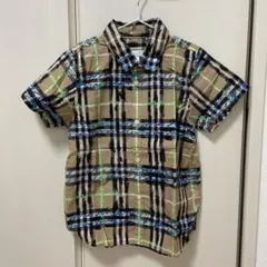 Burberry チェックシャツ5y=110㎝