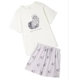 ジェラートピケ オンライン限定シーアニマル柄Tシャツ&ロングパンツ
