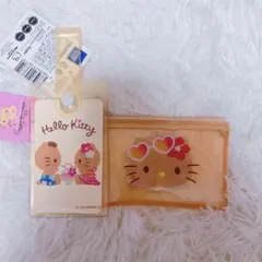 セリア　日焼けキティ　2点