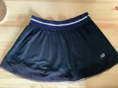 Used☆New Balance スコート　黒　テニス　バドミントン