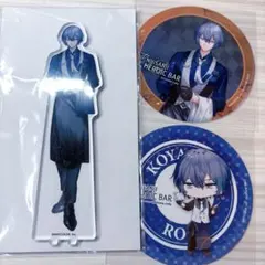 小柳ロウ にじさんじ アニカフェ アニメイトカフェ アクスタ コースター