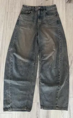 GU バレルレッグパンツ