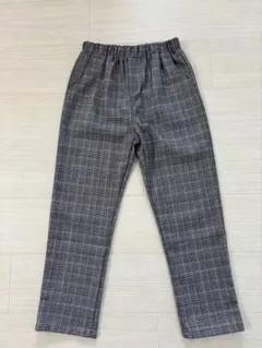 LuoboBeiBei 長袖シャツとチェックパンツ セット 140