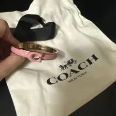 COACH バングル ピンク ゴールドカラーのサムネイル