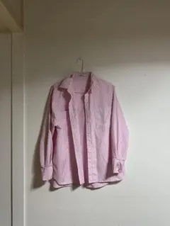 COLONY 2139 ピンクストライプ長袖シャツ