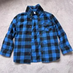 H&M CONSCIOUS オーガニックコットン シャツ 3-4Y