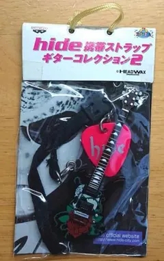 hide ギター×ピック型2連アクリルプレートキーホルダー - メルカリ