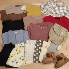 女の子80サイズ 16点まとめ売り アプレレクール プティマイン Gemaux