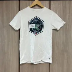 BILLABONG Tシャツ ホワイト ボタニカルロゴ Sのサムネイル
