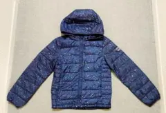 GAP kids 140cm ネイビー 中綿コート フード付き