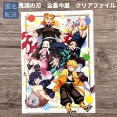 レア！鬼滅の刃 全集中展 クリアファイル 遊郭編　無限列車編
