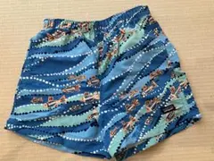 patagonia バギーズショーツ5T 魚柄