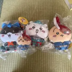 M*＊様 ちいかわ×ヒロアカ　日本製 マスコットぬいぐるみ 4体セット