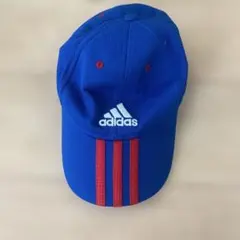 り*こ様 adidas 青 キャップ OSFZ