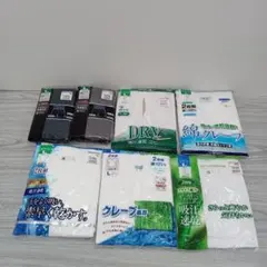 ♢B77 インナー 肌着 半袖 半ズボン L 紳士 メンズ アンダーウェア