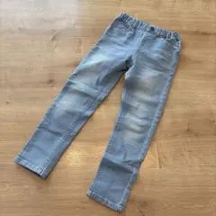 branshes デニム ボトムス120ライトブルー ストレッチパンツ