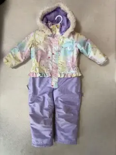 Jolly Jury 女の子 スキーウェア100 ジャンプスーツ ユニコーン