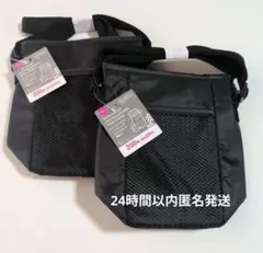DAISO モバイルショルダー メッシュバッグ（ボトルホルダー機能付）2点のサムネイル