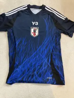 Y-3 adidas ヨウジヤマモト サッカー日本代表 炎 半袖 M レプリカ