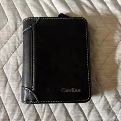 CarrKen 三つ折り財布 黒