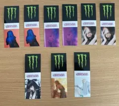 ローソン　モンスターエナジー ちゃんみな 限定ステッカー 9枚セット