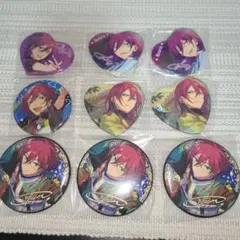 あんさんぶるスターズ　あんスタ　七種茨　缶バッジ　ハート缶　中国　心晴　心光