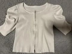 グレイル　半袖ニットトップス