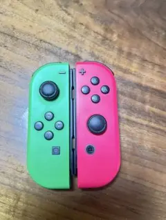 ジャンク品　Nintendo Switch Joy-Con グリーン/ピンク