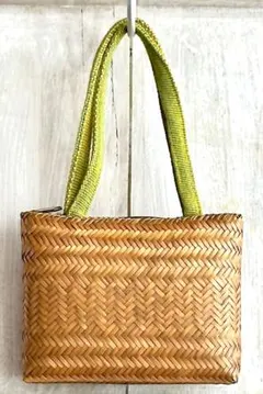 竹製　ミニカゴバッグ