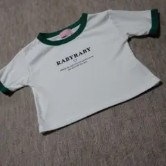 ショート丈Tシャツ 140