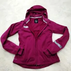 NIKE　DRI-FIT　パーカー　Sサイズ　パープル