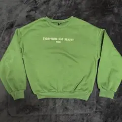 SHEIN グリーン トレーナー Mサイズ