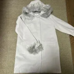 新品！！ INGNI ライトグレー ファー付きダッフルコート M