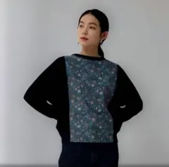 スウェット 花柄