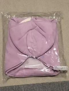 サッと着られるあったボアポンチョ