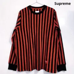 supreme ボーダーロンT Supreme ボーダーロンT 赤黒 y2k archive - メルカリ