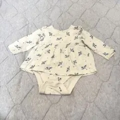 baby GAP 花柄ロンパース 3-6m 60 70