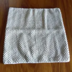 美品 無印良品 クッションカバー 綿100% 生成 43x43cmのサムネイル