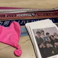 なにわ男子　落下物　銀テープ　風船 セット