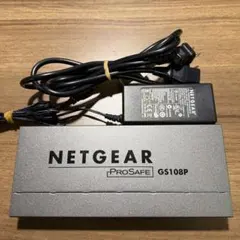 NETGEAR GS108P 8ポートスイッチ