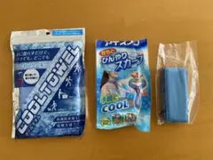 西川産業クールタオル ロングタイプ と白元アースひんやりスカーフの2本セットのサムネイル