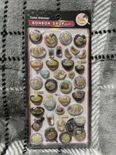 ボンボンドロップシール 和柄 ラーメン