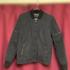 カルバンクライン　ナイロンジャケット　ブラック　黒　ジップアップ